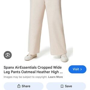 SPANX® AirEssentials
Cropped Wide Leg Pant
Oatmeal Heather / Petite / S